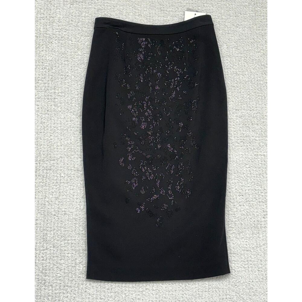 A.L.C. Black Long Pencil Skirt Size 2 NWT #61140